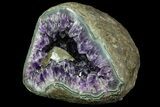 Purple Amethyst Geode - Uruguay #83537-1